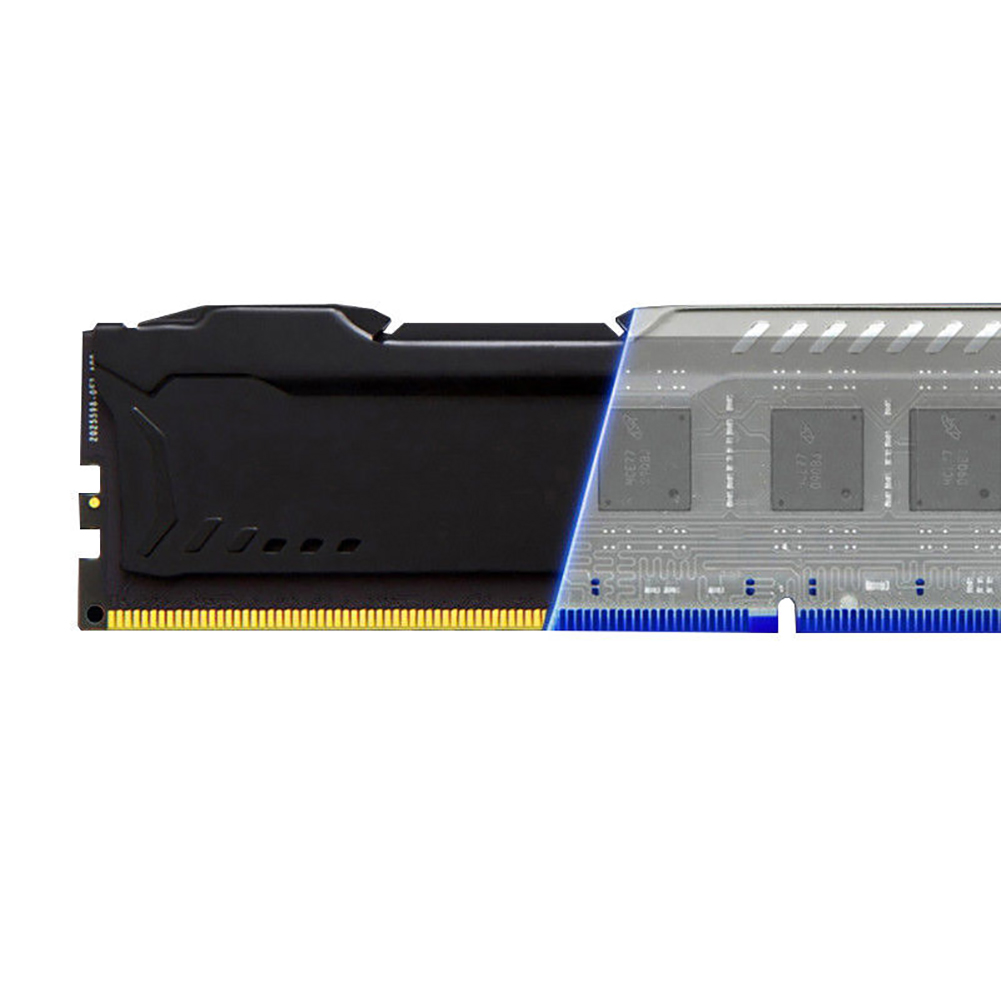 Memory RAM Cooler Water Cooling Vest Fin Heat Sink For PC Game DDR2 DDR3 DDR4_voghion.com