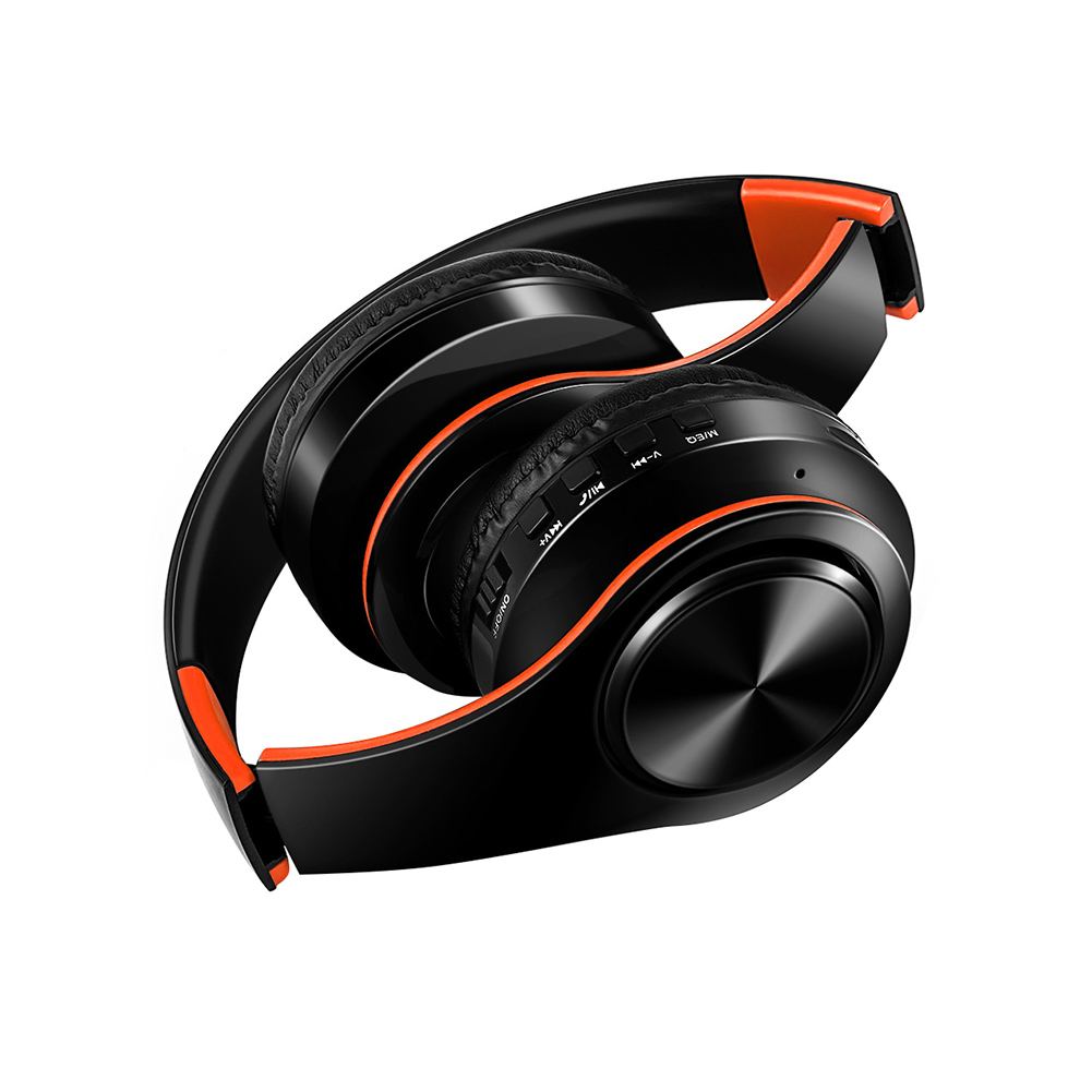 Skládací stereo bezdrátová sluchátka Bluetooth 4.0 Náhlavní soupravy s těžkými basy s mikrofonem_voghion.com