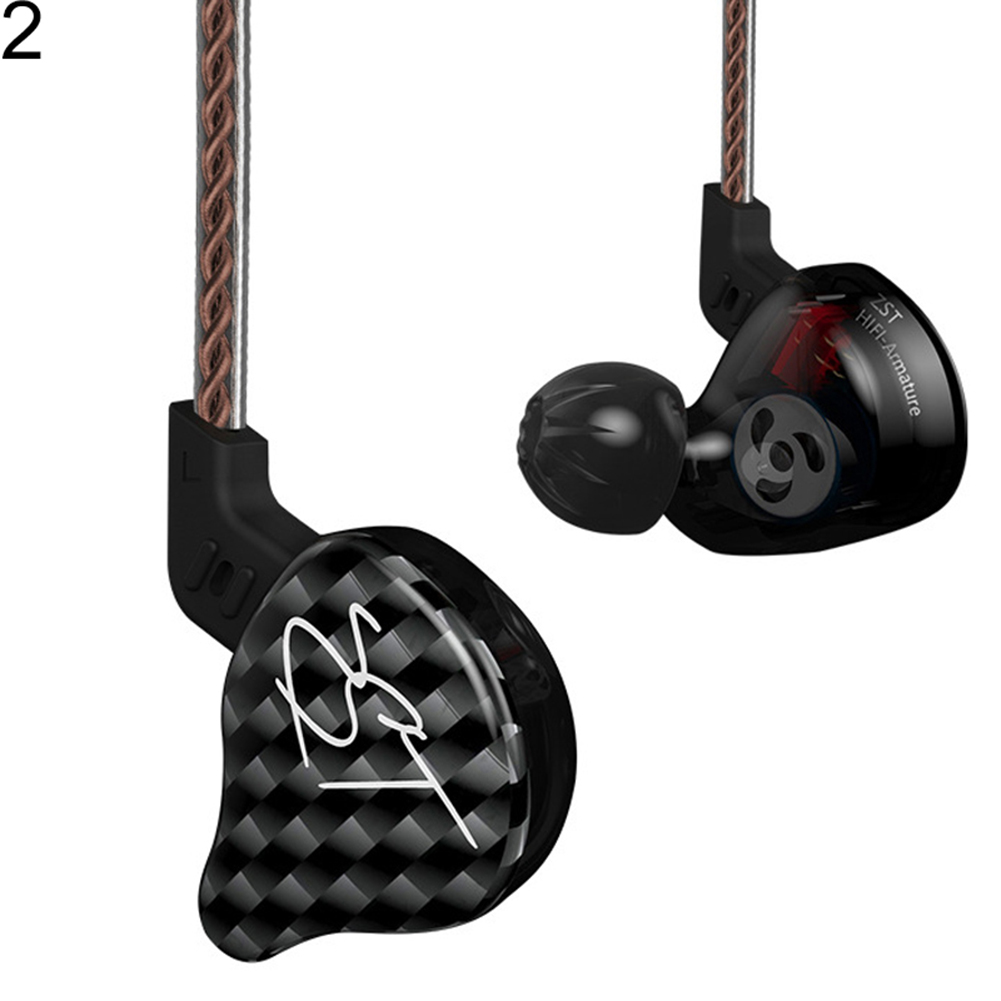 KZ-ZST Căști detașabile HiFi Heavy Bass în ureche cu fir Căști hibride pentru muzică_voghion.com
