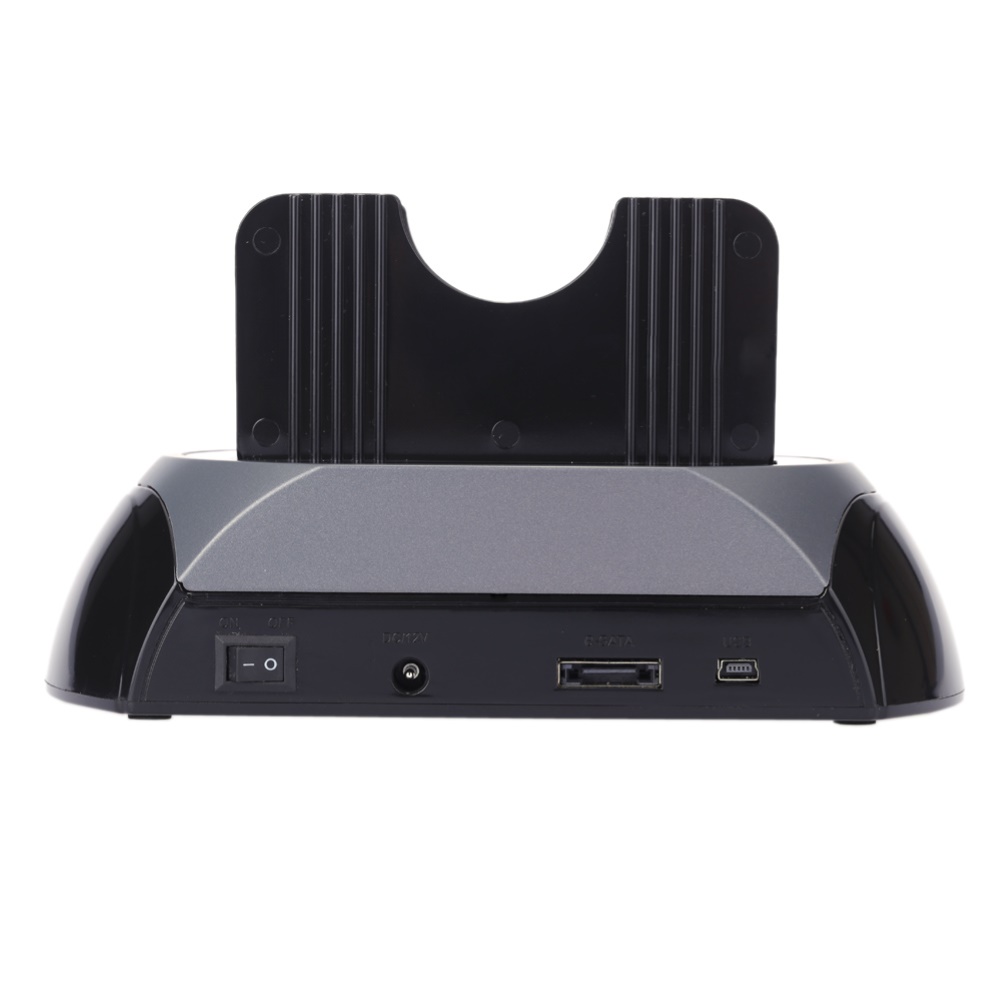 Xinweiqing 2.5/3.5 Inch Sata/Ide Hdd Case Dual Bay Hard Drive Docking Station Enclosure_voghion.com