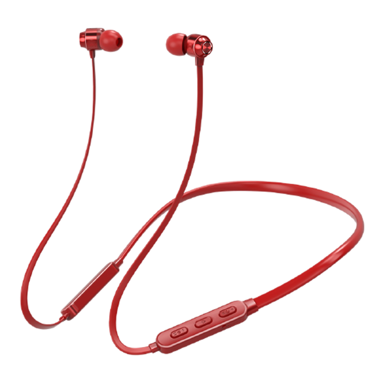 Căști intraauriculare stereo wireless pentru sport, cu control prin linie_voghion.com