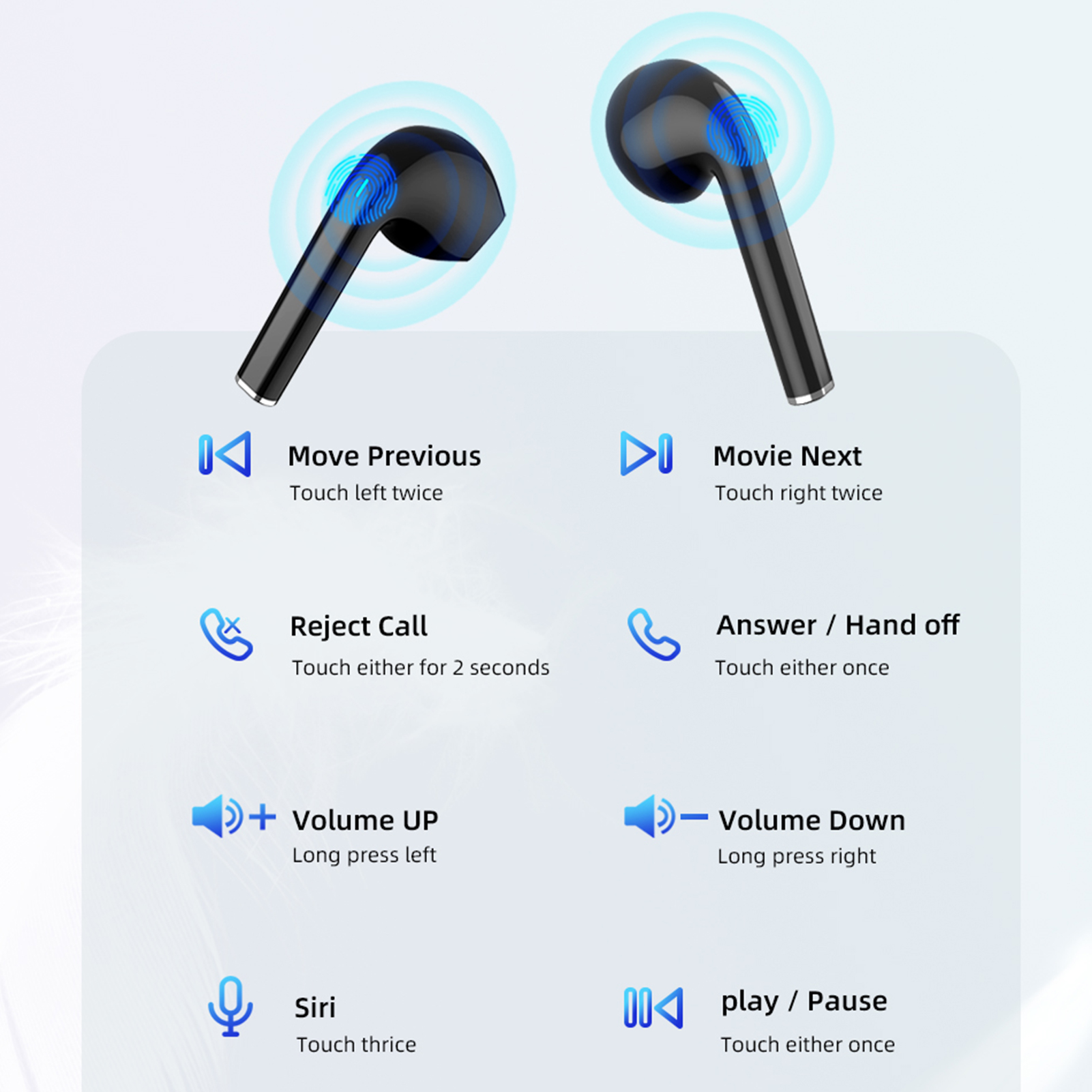 AWEI Auricolari compatibili con Bluetooth In-ear Hifi Sound Quality Mini True Wireless Stereo Sport V5.0 Auricolari_voghion.com