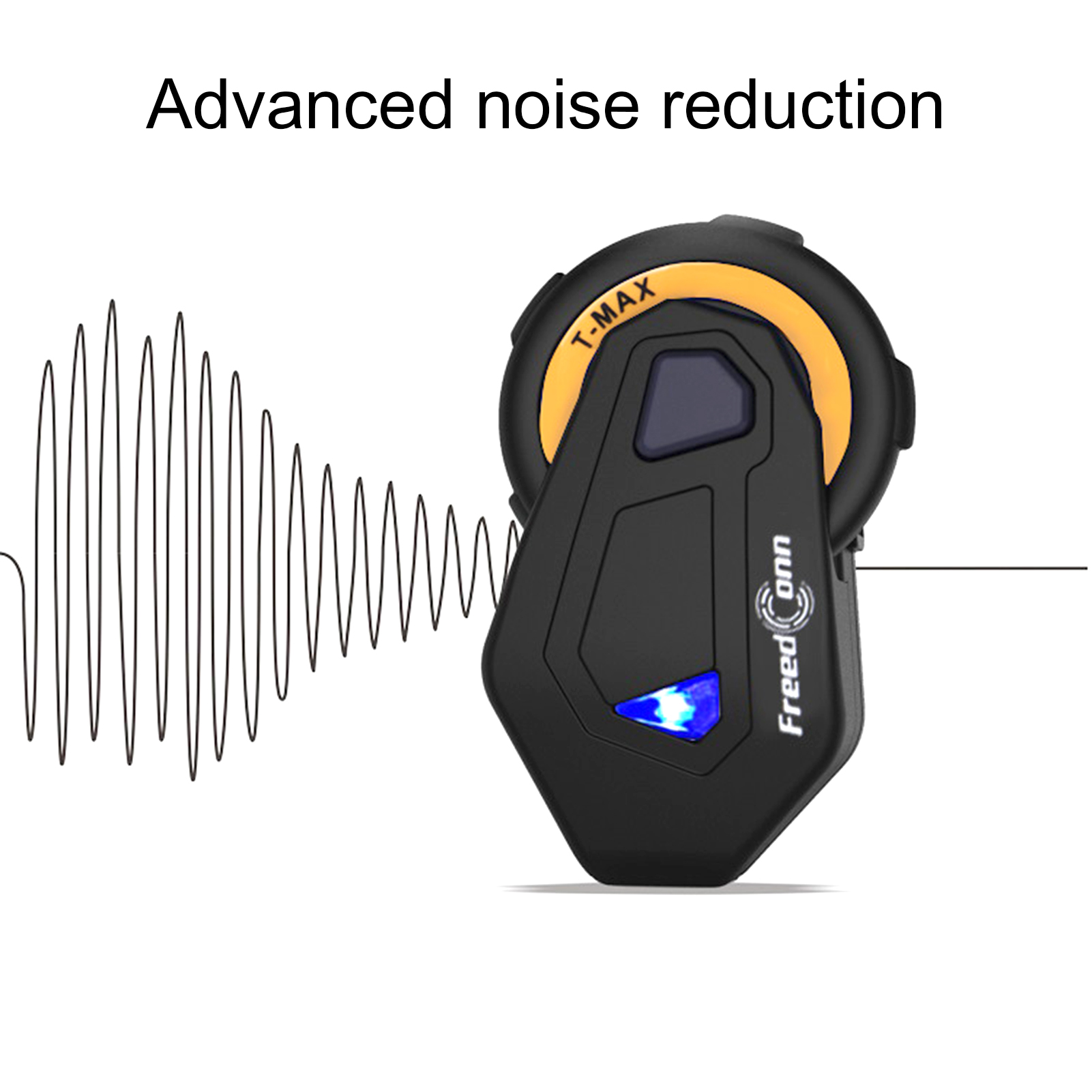 Helm Intercom Waasserdicht Bluetooth kompatibel Verbindung Plastik Funkfunktioun Headset Interphone fir Vëlofueren_voghion.com