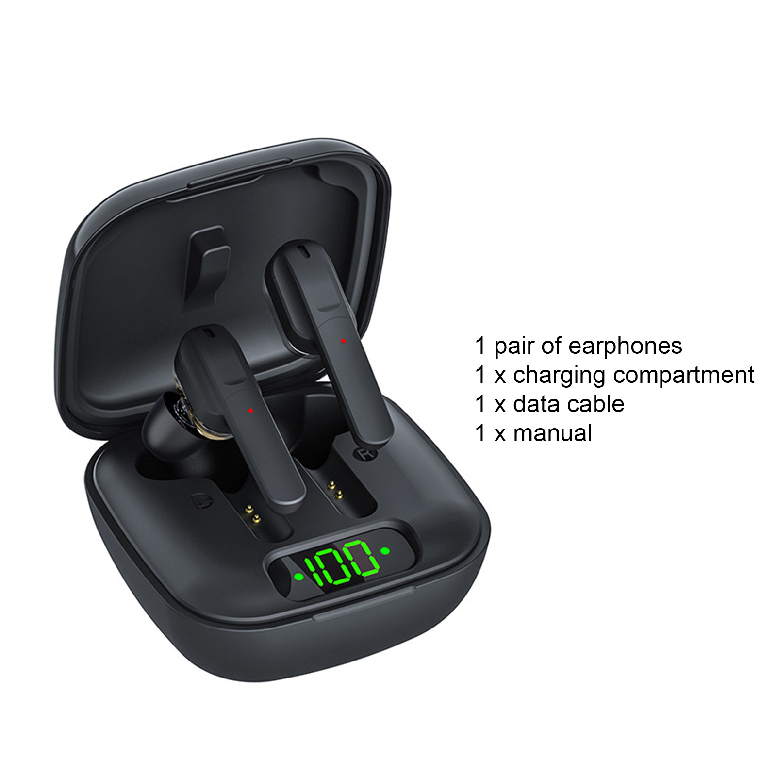 Căști Bluetooth cu bobină mobilă dublă, patru difuzoare, apel clar, transmisie stabilă, bas, muzică dinamică, telefon mobil_voghion.com
