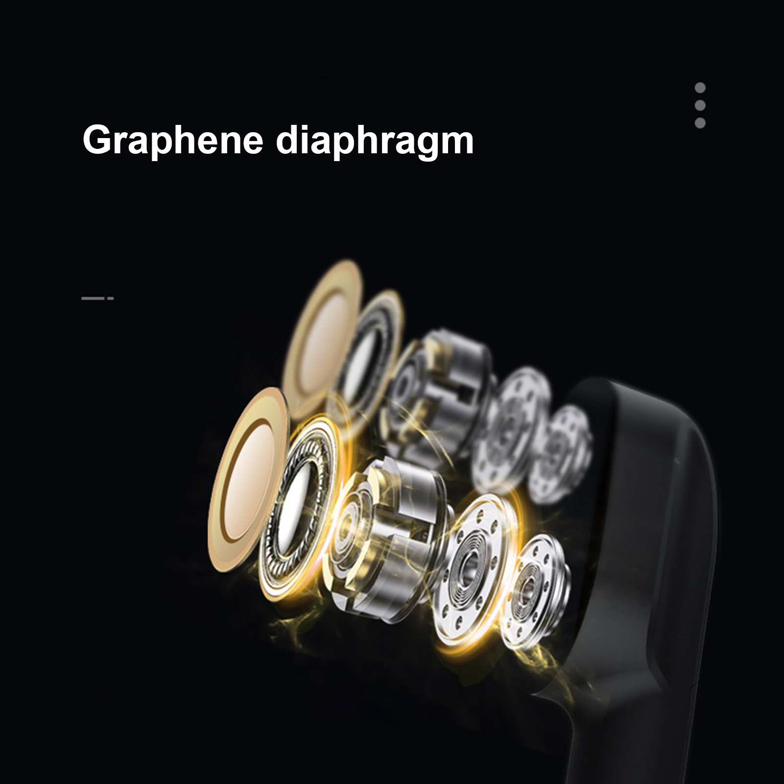 Căști Bluetooth cu bobină mobilă dublă, patru difuzoare, apel clar, transmisie stabilă, bas, muzică dinamică, telefon mobil_voghion.com